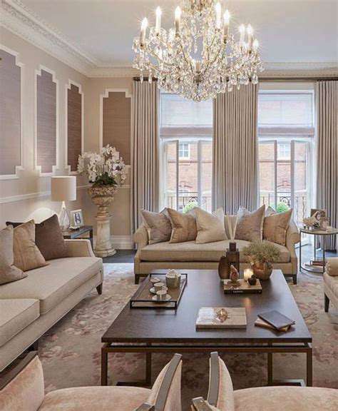 Elegant Living Room Interiors Featuring Custom TV Background Walls
